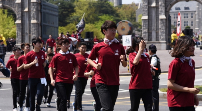 4.18 고려대 학생의거 56주년 기념 행사 열어