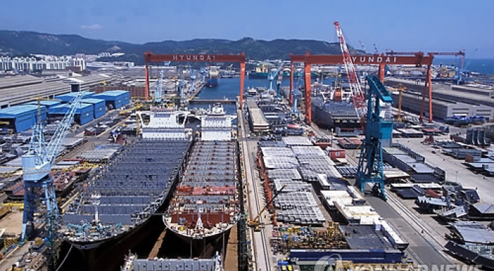 Korean shipbuilders suffer W6.5t won loss in 2015