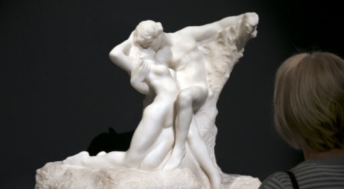 Marble Rodin sculpture fetches record price at NY auction