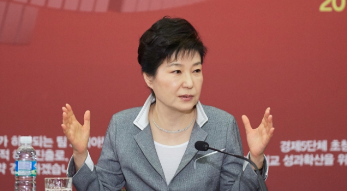 Park calls for export diversification