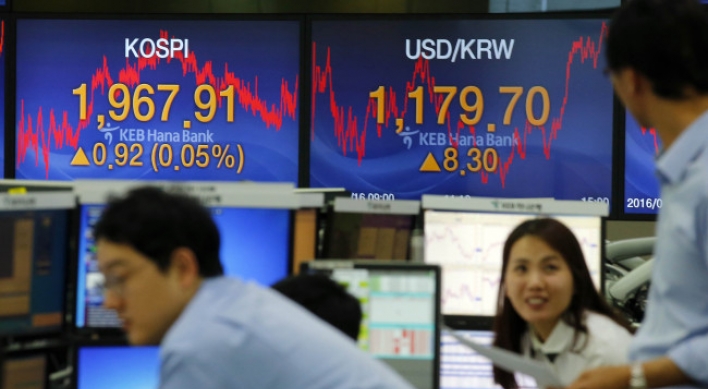 Korean shares open higher on U.S. gains