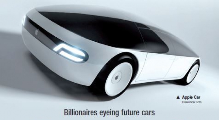 Billionaires eye future cars