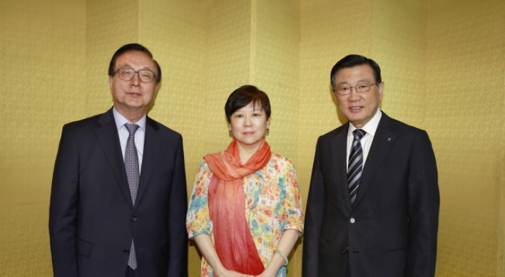 [Photo News] Park Sam-koo promotes Korea-China friendship at luncheon