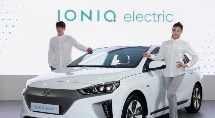 Hyundai Motor to release EV Ioniq soon