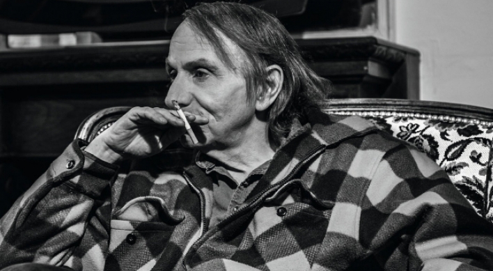 French writer Houellebecq lays himself bare in art show