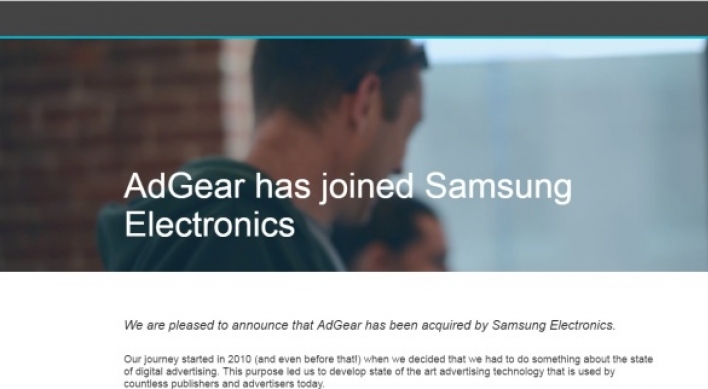 Samsung acquires Canadian ad start-up