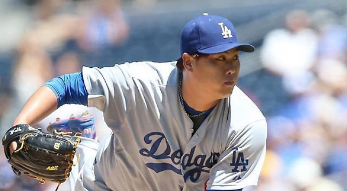 Dodgers' Ryu Hyun-jin roughed up in minor league rehab start