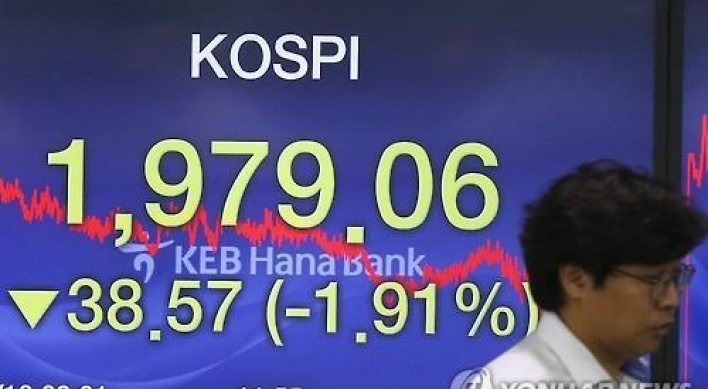 Korea's financial market stung by Brexit rout