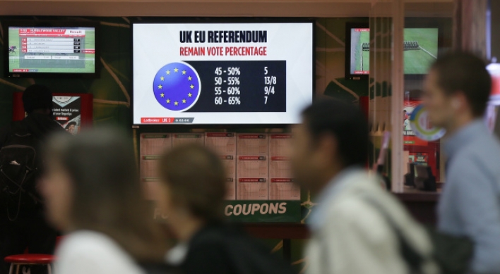 Britain votes to leave EU, Cameron to resign