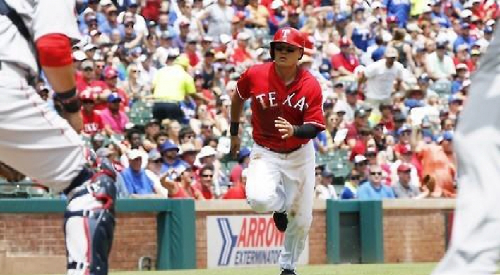 Rangers' Choo Shin-soo enjoys first 3-hit game of season