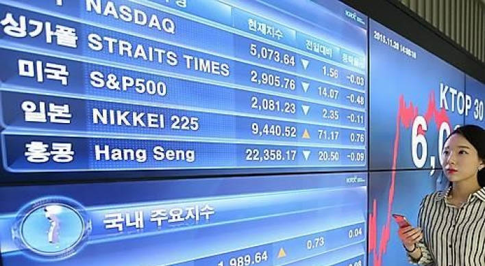 Seoul stocks open lower on Wall Street losses