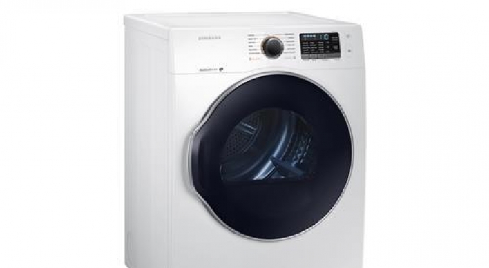 Samsung's dryer gets top marks from U.S. consumer reviewer