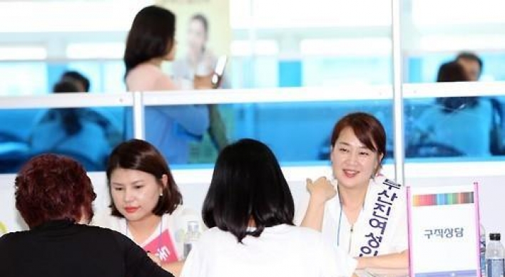 Female employment rate inches up in 2015