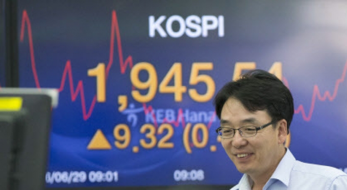 Seoul stocks open higher on US gains, stimulus steps