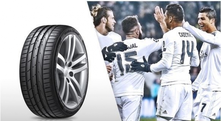 Hankook Tire signs 3-season sponsorship with Real Madrid