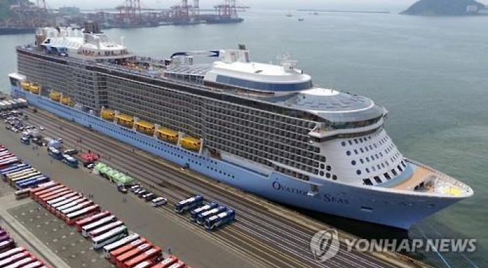 Foreign cruise tourists nearly double in H1