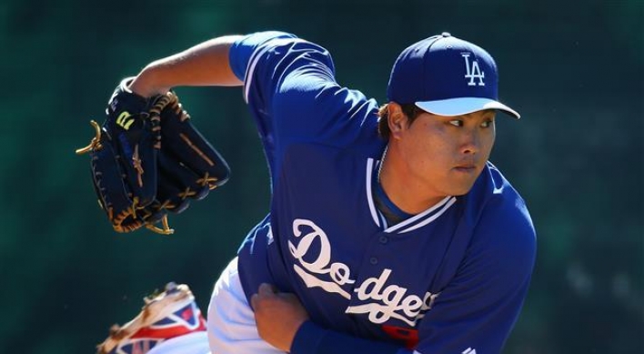 Dodgers' Ryu Hyun-jin expects butterflies in season debut