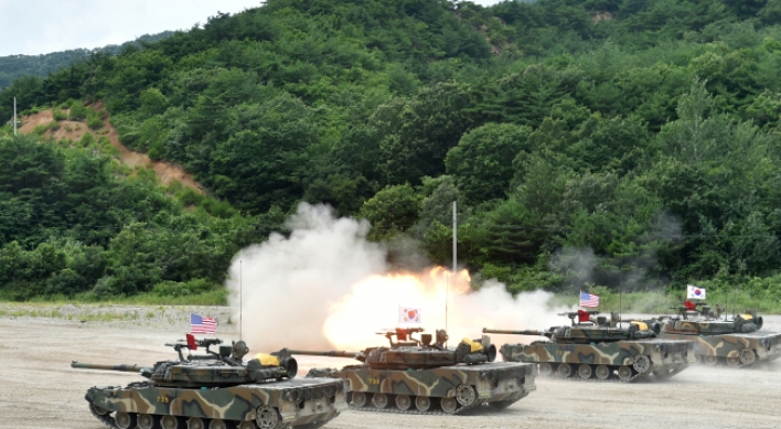 Korea, U.S. conduct joint marine attack exercise