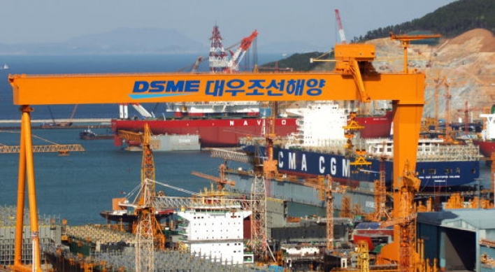 Troubled Korean shipbuilders top June ranking