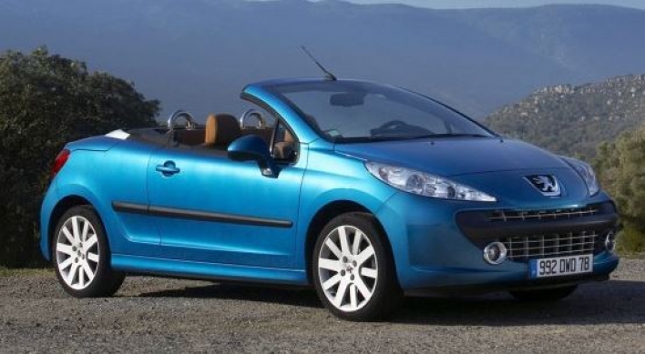 Peugeot to recall subcompact convertible 207 in Korea