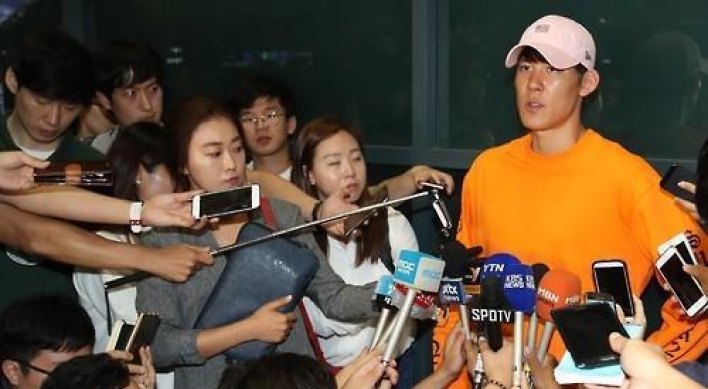 Despite lack of training, Park Tae-hwan hopeful for medal in Rio