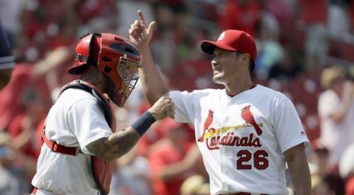 Cardinals' Oh Seung-hwan earns 3rd save of season