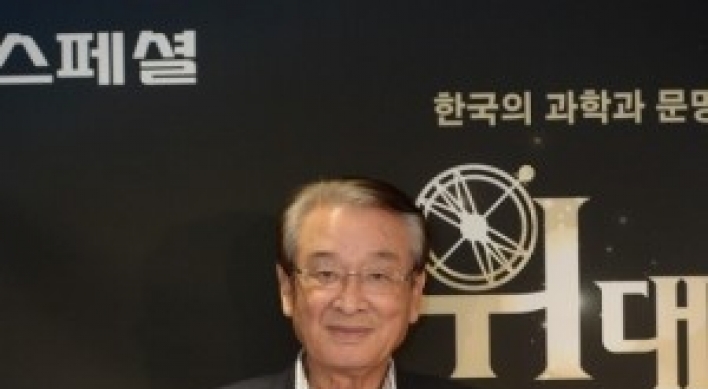 Veteran actor to show Korea's scientific heritage on TV