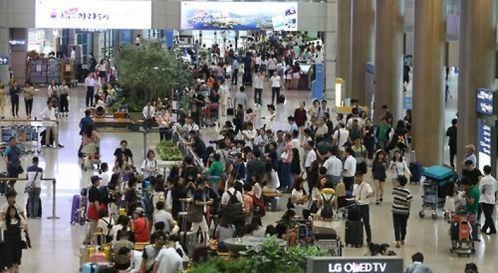 Record numbers of planes, passengers at Incheon Airport