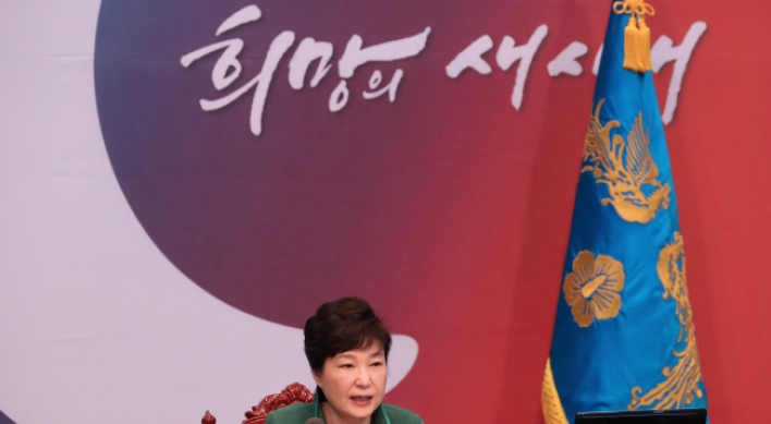 Park stands by THAAD, antigraft law