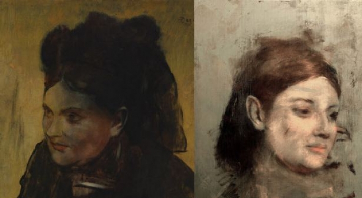 Science unmasks the woman Degas painted over