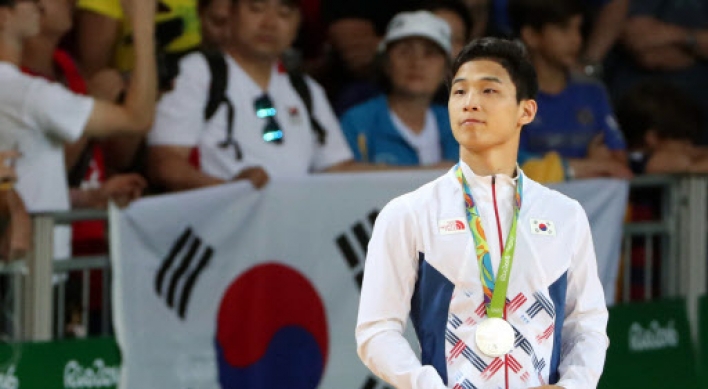 South Korean An Ba-ul wins silver in judo