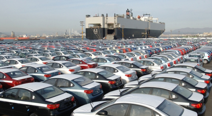 Car exports shrink for 9th consecutive month