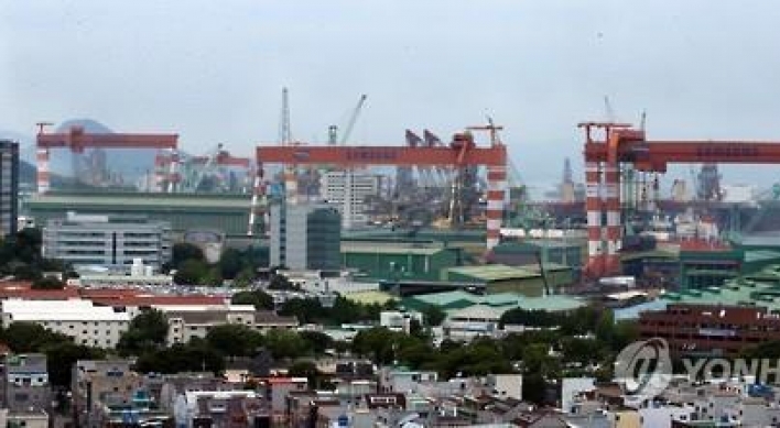 Shipbuilders' order backlog falls further in July