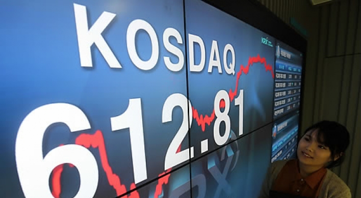 Strong foreign appetite sends Kosdaq to a new high