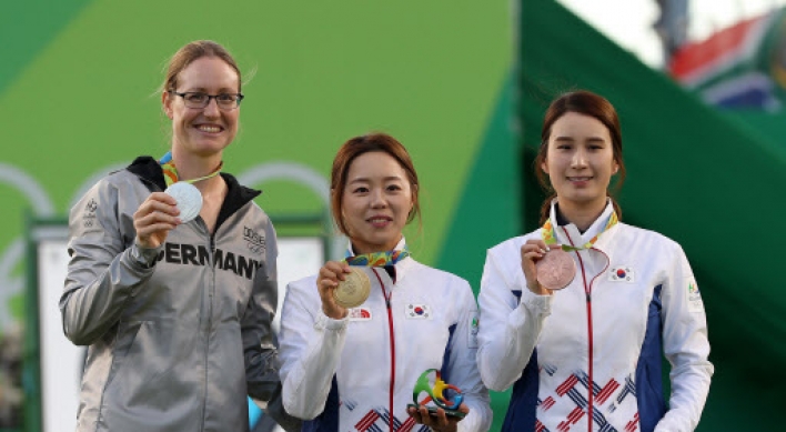 Korean Chang Hye-jin wins archery gold