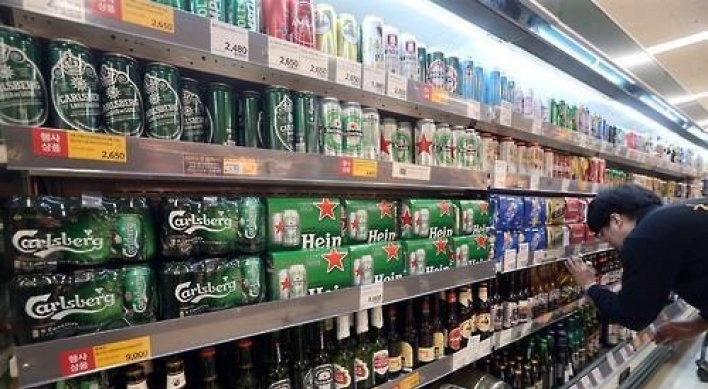 Imported beers enjoy boom amid summer heat