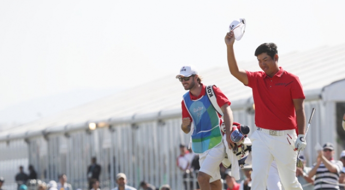 Korean golfer gives himself '80 points' after solid showing