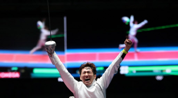 Rio gold medal journey, not destination, for Korean fencer