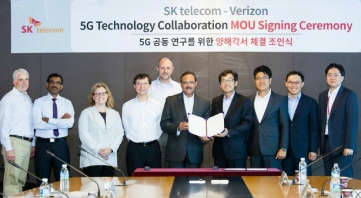 SK Telecom and Verizon partner for 5G network