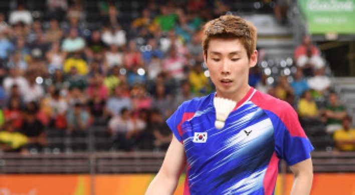 Korean man eliminated in badminton singles quarters