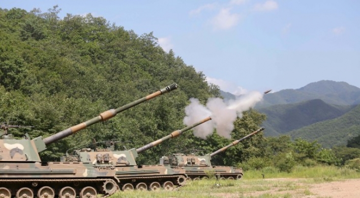 S. Korea to conduct largest-ever artillery drill to check N. Korean provocations