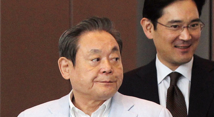 [SAMSUNG RALLY] Chairman Lee Kun-hee’s stock value soars on Samsung rally