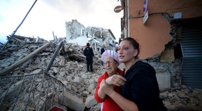 Strong quake rattles central Italy: 'The town isn't here'