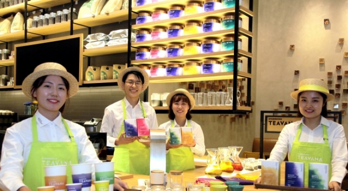 Starbucks to launch tea brand next week in Korea