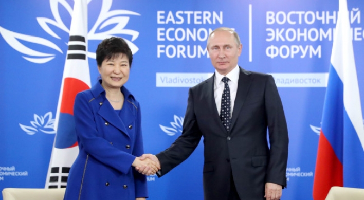 Park, Putin united against NK nuke