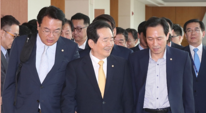 Speaker Chung visits US amid nuke tension