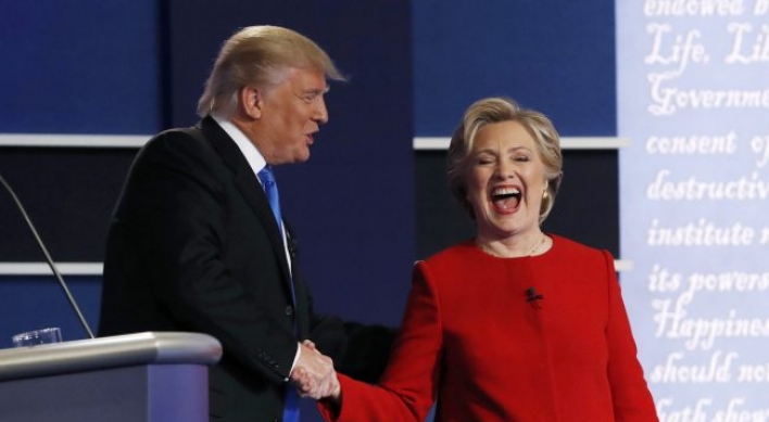 Clinton, Trump clash in 1st debate