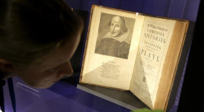 Early editions of Shakespeare’s plays get rare public view