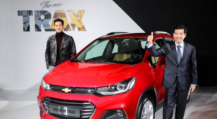 GM Korea rolls out new Trax to heat up compact crossover market