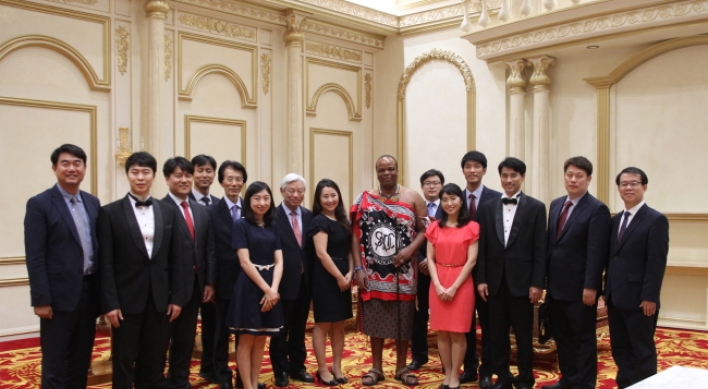 IYF설립자 박옥수 목사, 스와질란드 국가 행사에서 설교